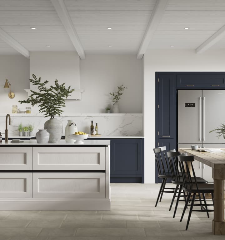 Dove grey 2024 kitchen units
